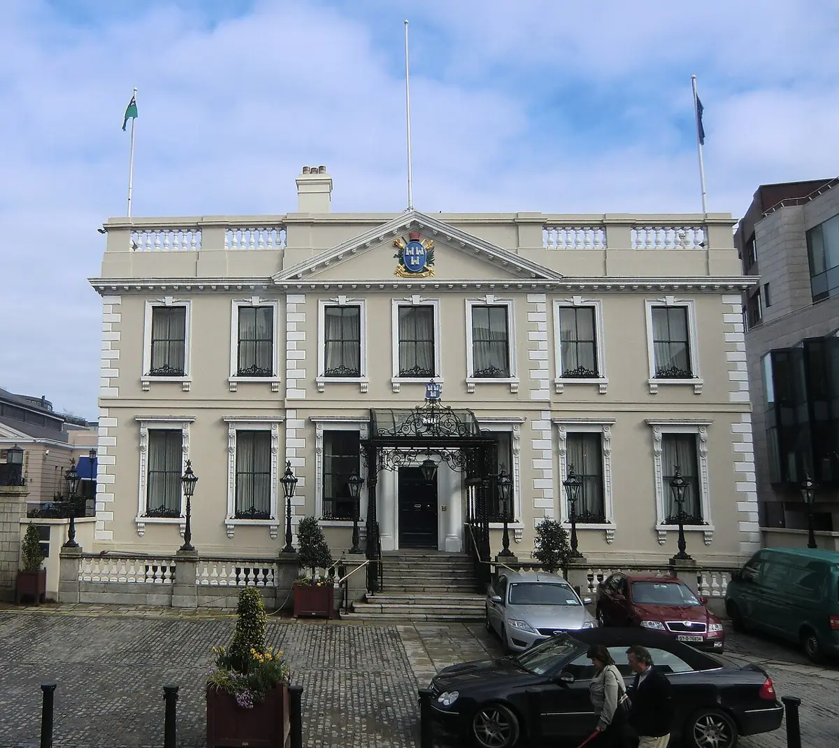 Photo of the Mansion House, Dawson Street, the venue. Not a photo of this event.